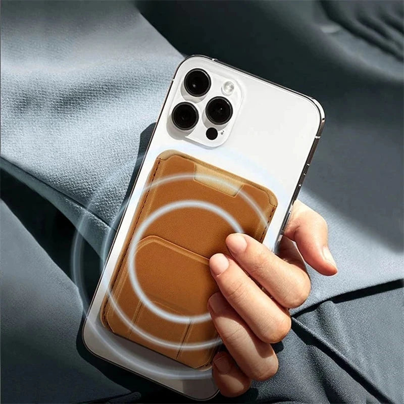 Magnetic Kickstand Wallet with Stand Phone Card Holder Case For iPhone 14 15 16 17 Pro Max Leather Cover For IPHON 16 17 Promax