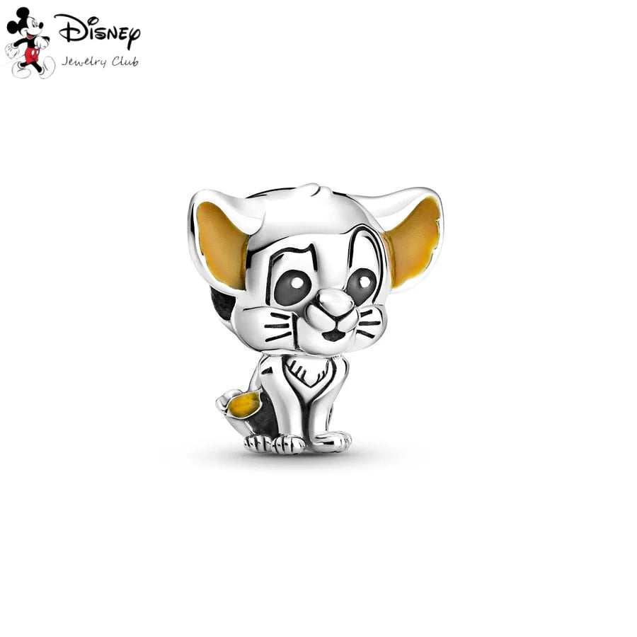 MINISO Hot Sale Disney Mickey Mouse Cupid & Snow White Dopey Charm Security Chain Bead Fit Original Silver Bracelet Jewelry Gift