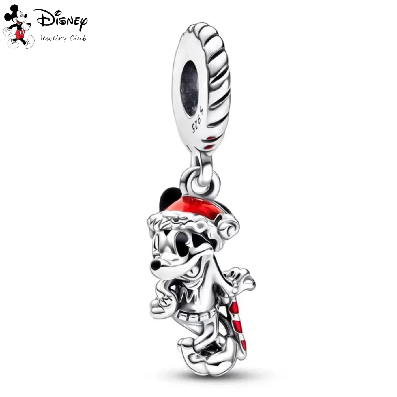 MINISO Hot Sale Disney Mickey Mouse Cupid & Snow White Dopey Charm Security Chain Bead Fit Original Silver Bracelet Jewelry Gift