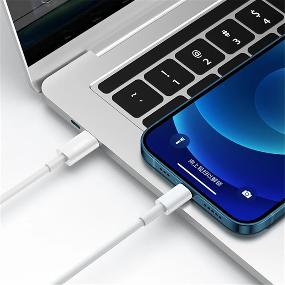 For Apple PD 20W Fast Charging USB C Cable For iPhone 14 13 12 11 Pro Max Plus XS Fast Charger Type C Data Line Cable