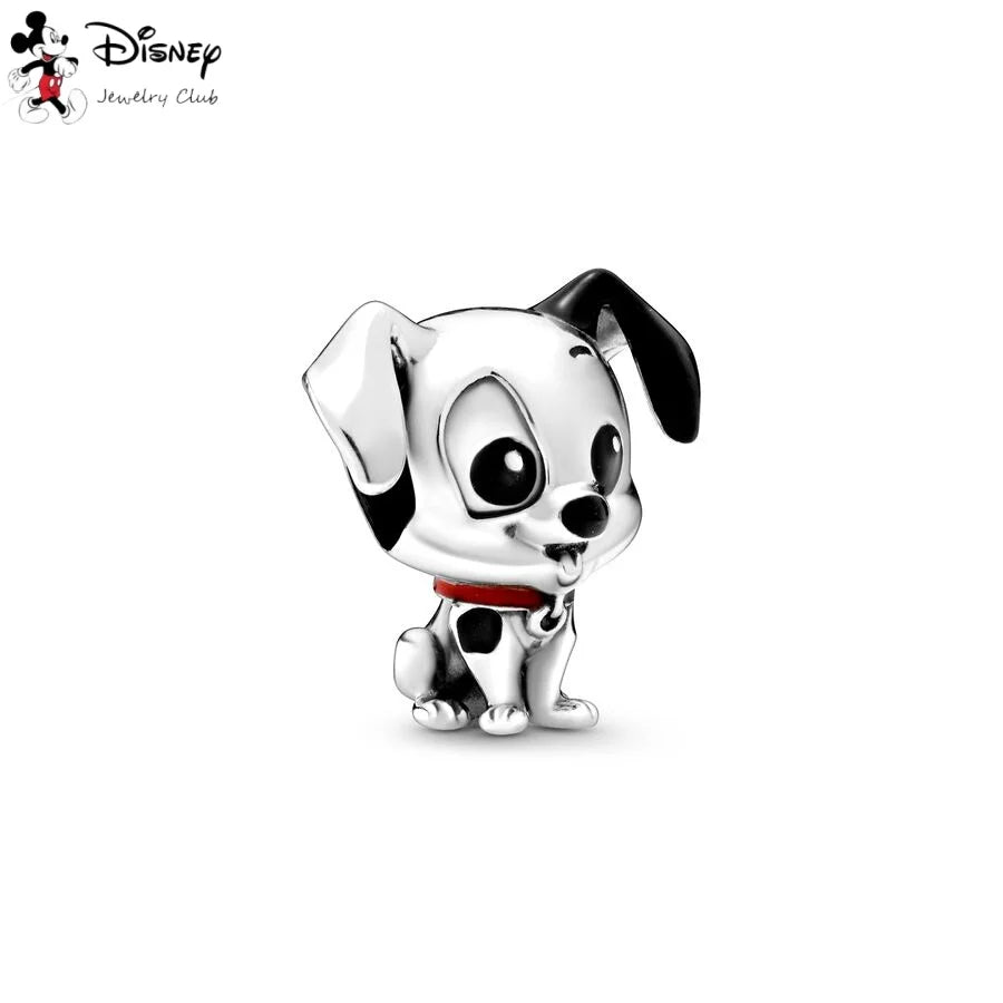 MINISO Hot Sale Disney Mickey Mouse Cupid & Snow White Dopey Charm Security Chain Bead Fit Original Silver Bracelet Jewelry Gift