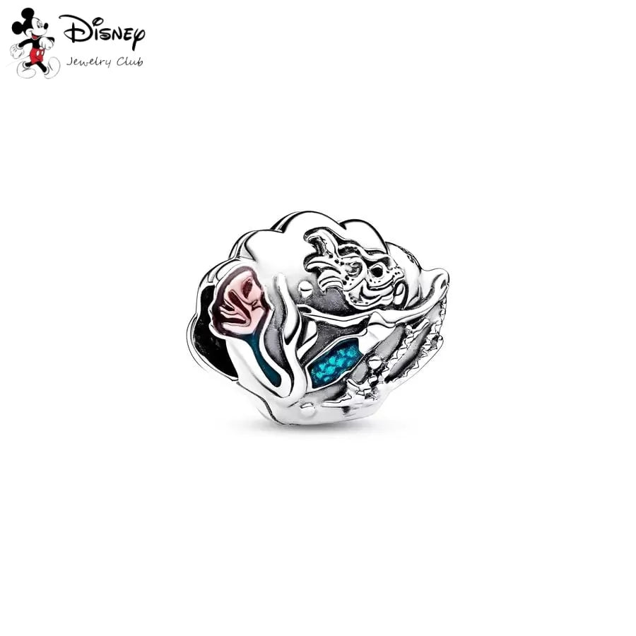 MINISO Hot Sale Disney Mickey Mouse Cupid & Snow White Dopey Charm Security Chain Bead Fit Original Silver Bracelet Jewelry Gift