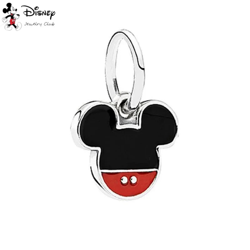 MINISO Hot Sale Disney Mickey Mouse Cupid & Snow White Dopey Charm Security Chain Bead Fit Original Silver Bracelet Jewelry Gift