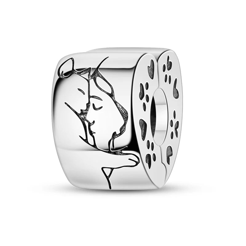 Hot Sale Charms Beads 925 Sterling Silver Color Bow Cross Life Tree Beads Fit DIY Original Bangle Bracelet Charm Pendant Jewelry