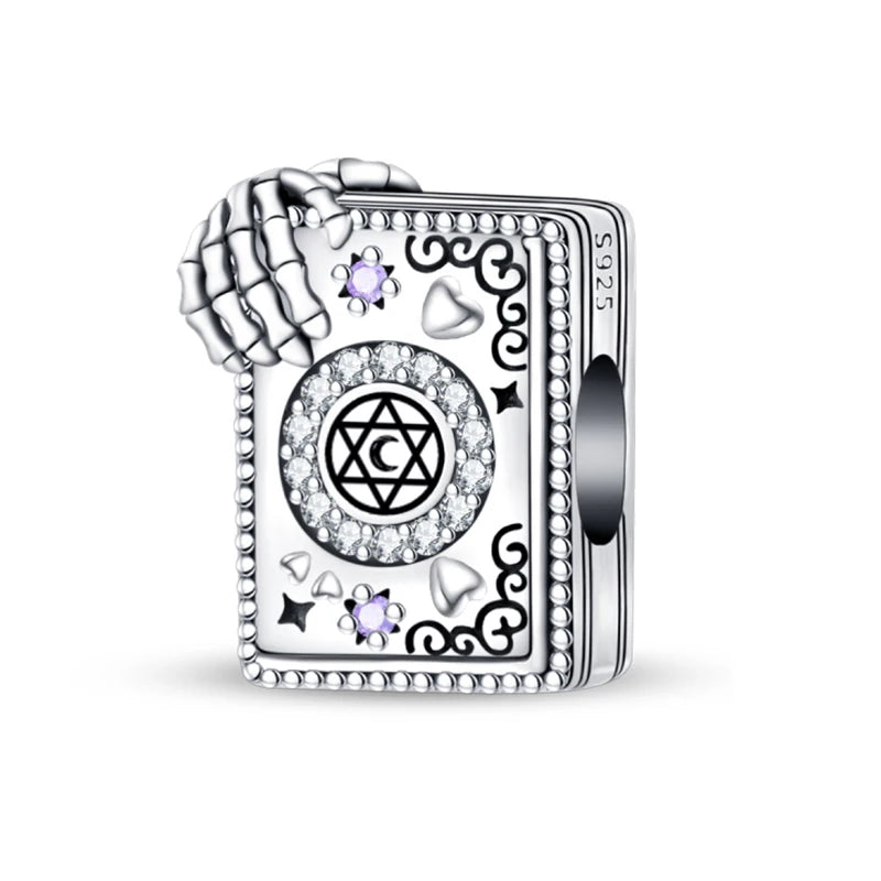 Hot Sale Charms Beads 925 Sterling Silver Color Bow Cross Life Tree Beads Fit DIY Original Bangle Bracelet Charm Pendant Jewelry