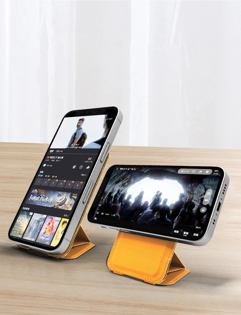 Magnetic Kickstand Wallet with Stand Phone Card Holder Case For iPhone 14 15 16 17 Pro Max Leather Cover For IPHON 16 17 Promax